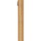 Ekena Millwork Imperial Slat Rough Sawn Bracket w/ Offset Brace, Western Red Cedar, 6"W x 32"D x 44"H BKT0604X32X44IMP06RWR - alternate 3